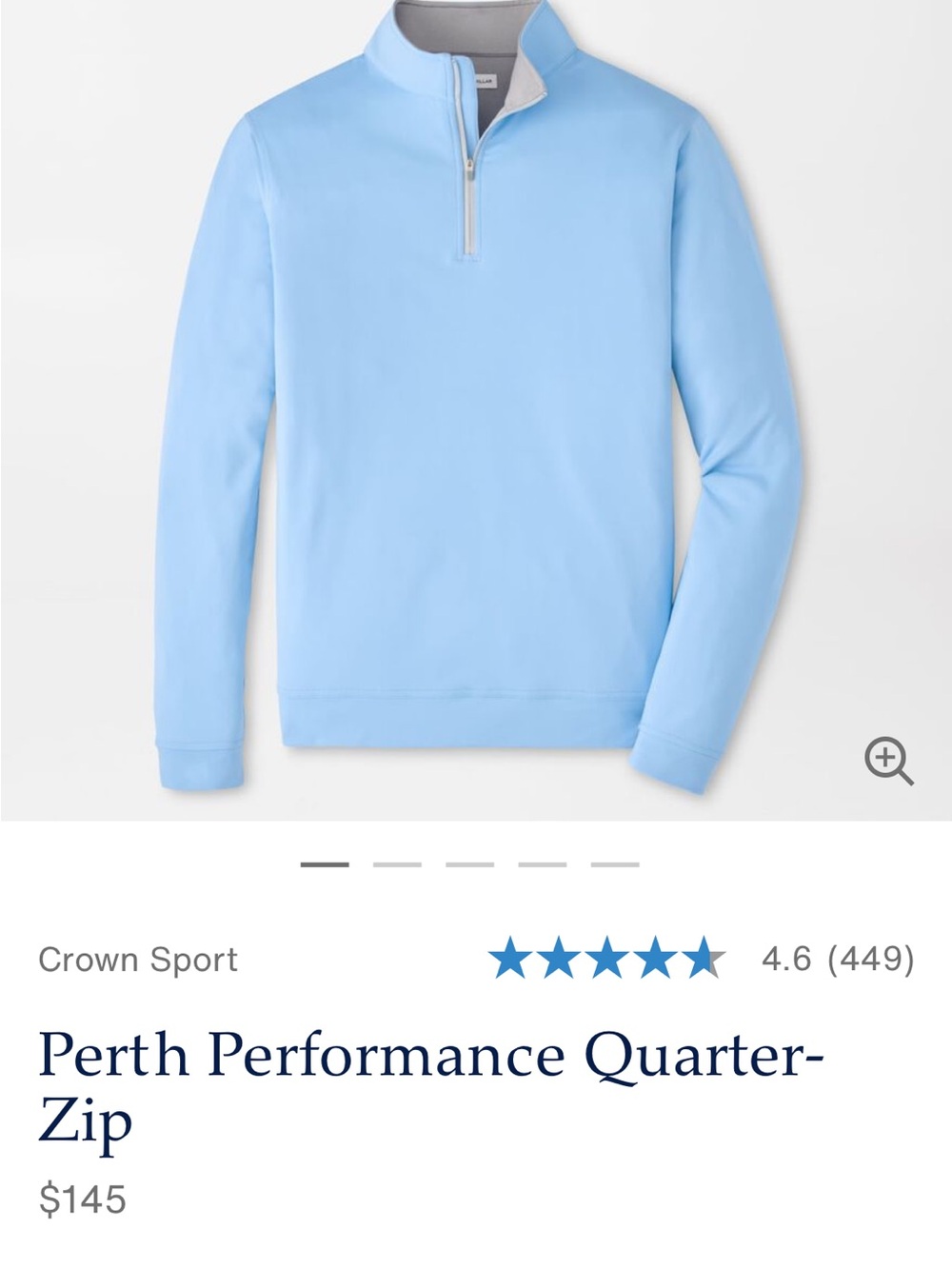 Peter Millar Valero Branded Quarter-Zip Pullover - Picture 9 of 10